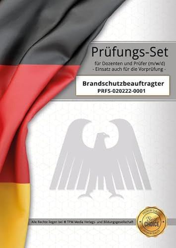 Brandschutzbeauftragter (m/w/d) Prüfungs-Set mit versiegeltem Lösungsbogen