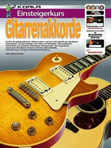 Einsteigerkurs Gitarren Akkorde. Enthält Medien Online