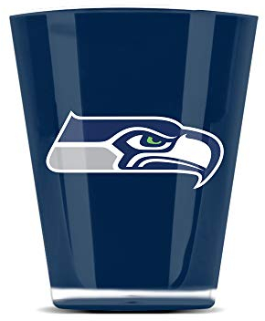 Duck House NFL Seattle Seahawks Isoliertes Acryl Schnapsglas 4er Set