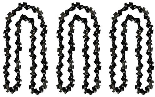 Set di 3 catene 40 maglie per motosega da potatura