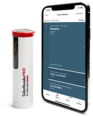 Datacolor ColorReader Pro - Strumento professionale per la corrispondenza dei colori - Identifica istantaneamente il colore della vernice - Compatibile con RAL, Farrow & Ball, Valspar, tra gli altri