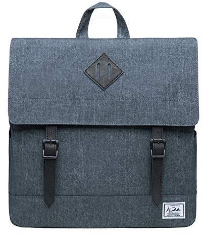 KAUKKO Tagesrucksack, Schultasche, Laptoptasche, 12 Zoll, für Reisen/Sport/Camping, Grau Jnl-ks05-2-09, one size, Tagesrucksack