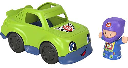 fisher-price Little People Rennauto, Schiebefahrzeug und Figurenset für Kleinkinder und Vorschulkinder im Alter von 1–5 Jahren