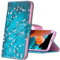 IMIRST Bookstyle - Cover per Oppo A94 5G, motivo: copertina in pelle PU, motivo colorato, con stampa a portafoglio, per Oppo A94 5G. BF Albicocca Tree