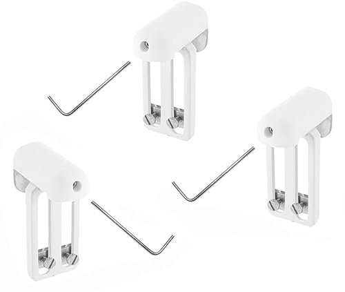 Fixations sans perçage avec Joint étanchéité pour Store (Lot de 3)