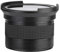 Objectif Fisheye de Conversion Grand Angle WCL-X100 II 10x10x10 58mm 0,35x Objectif Super Grand Angle Fisheye pour Appareil Photo Reflex Numérique Noir