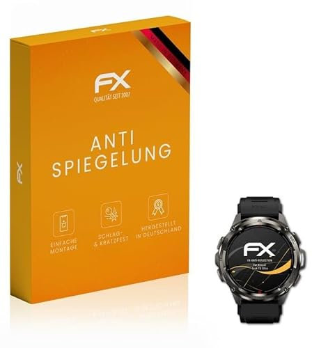 atFoliX Película Protectora compatible con Kospet Tank T3 Ultra Lámina Protectora de Pantalla, antirreflejos y amortiguadores FX Protector Película (3X)