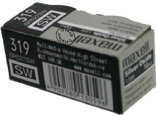 Otech - Pack de 10 Piles maxell pour MAXELL SR527SW