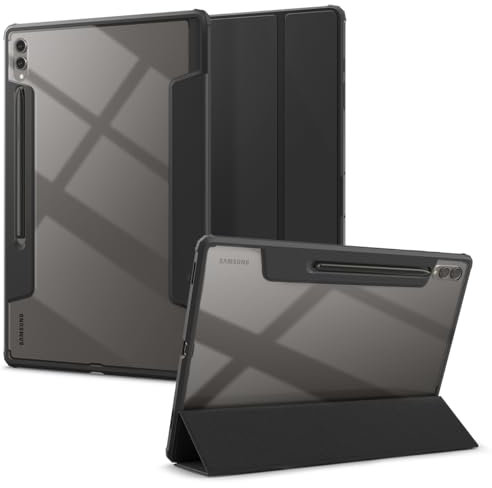 Spigen Ultra Hybrid Pro Case Compatible with Samsung Galaxy Tab S10 Ultra (2024), Samsung Galaxy Tab S9 Ultra (2023), Samsung Galaxy Tab S8 Ultra (2022) - Black