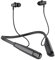 Earphones wireless Bluetooth, new Bluetooth 5.2 playtime up to 100 hours LED battery display, Bluetooth earphones with microphone, neck wearing running headphones in-ear noise cancelling (Y10)