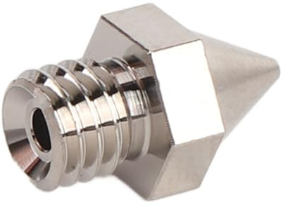 Fafeicy 3D -Drucker -Düsenspitze Hartmaterial Nahtloser Anschluss Hochthermische Leitfähigkeit Verschleißsicher Filamente für Raise3D Pro3 E2 Serie für PC PP Druck