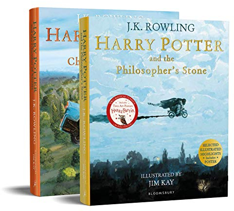 Harry Potter Illustrated Paperback Starter Set: Amazon Exclusive