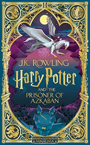 Harry Potter and the Prisoner of Azkaban: MinaLima Edition: Minalima illustrated Edition (Harry Potter, 3)-edición en inglés
