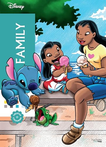 Mystery Colouring - Family: Reveal iconic Disney characters with colour by number