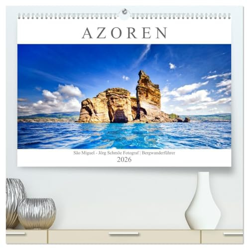 A Z O R E N (hochwertiger Premium Wandkalender 2026 DIN A2 quer), Kunstdruck in Hochglanz: Fotografische Impressionen der Azoren Insel São Miguel (CALVENDO Natur)