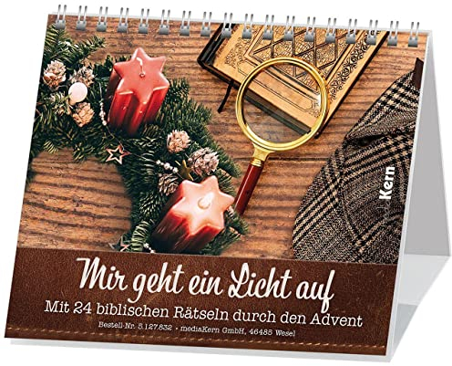 Mir geht ein Licht auf: Mit 24 biblischen Rätseln durch den Advent