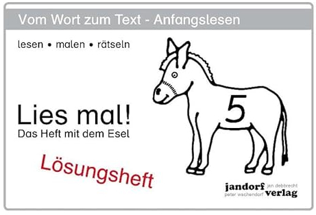 Lies mal! Heft 5: Lösungsheft