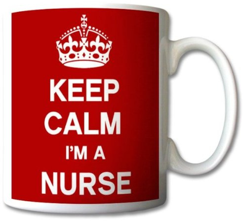 Keep Calm I'm A Nurse Mug Cup Gift Retro