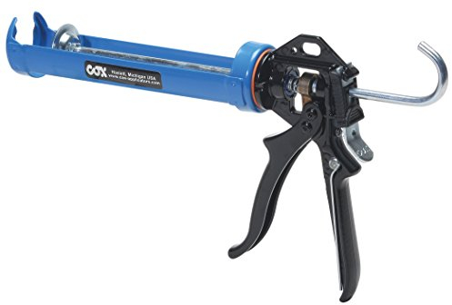 COX(コックス) 41004 Chilton 10.3-Ounce Cartridge Rotating Cradle Manual Caulk Gun, Steel, 10 oz