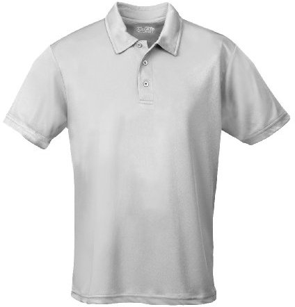AWD Just Cool Breathable Cool Polo Shirt Heather Grey L
