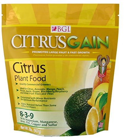BGI Fertilizers CITRUSGAIN, Citrus Fertilizer, 2lb Bag