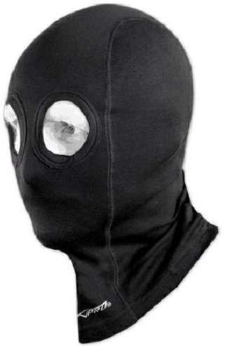A-pro Balaclava Moto de la Motocicleta Textiles Cabeza del Casco Cubierta Negro