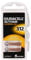 120 x Tipo 312 - DURACELL Hearing Aid EasyTab - Pile per apparecchi acustici