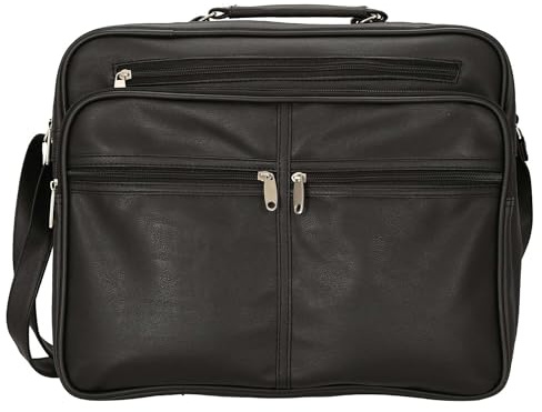 D&N Business Line Umhängetasche, 39 cm, 26 Liter, Schwarz