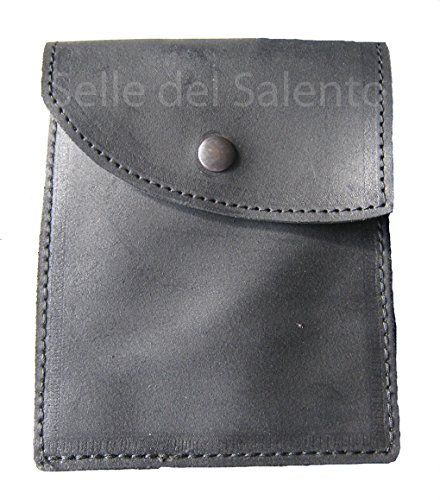 Portadocumenti porta libretto vera pelle per moto scouter barca