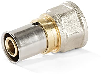 H2O-Flex® 20er Pressfitting mit 1/2IG/Innengewinde für Verbundrohr 2,0mm DVGW Aluverbund - Rohr 20 x 2,0mm Mehrschichtverbundrohr