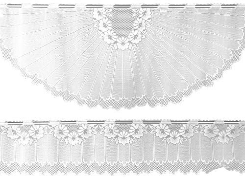 Arsvita Bistrogardinen-Set 2-teilig 160x30 cm und 160x60 cm (BxL) - Design: Gerda
