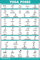 Palace Learning QuickFit Yoga Position Übungsposter – Yoga Asana Poses Chart – laminiert, 45,7 x 68,6 cm