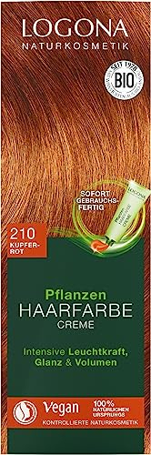 Pflanzen Haarfarbe Creme 210 kupferrot