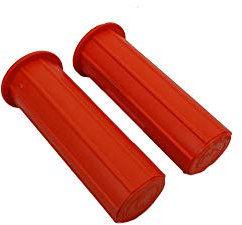 KetoPlastics REPLACEMENT WHEELBARROW HANDLE GRIPS 25MM INSIDE DIAMETER SOFT GRIP (ORANGE)