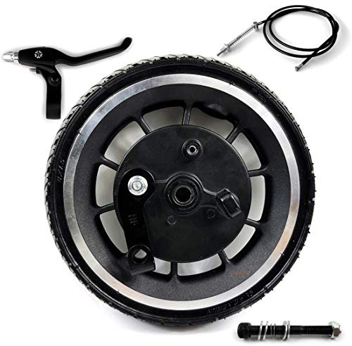 L-faster 8-Zoll-Roller Rad Mit Bremse 8-Zoll-Vollrad Mit Trommelbremse 200mm Tubeless-Reifen Und Expansionsbremse Die Nabenbreite 45mm