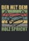 Notizbuch A4 punkte mit Softcover Design: Der mit dem Holz spricht Vintage Holz Kamin Ofen Holzfäller: 120 dotted (Punktgitter) DIN A4 Seiten
