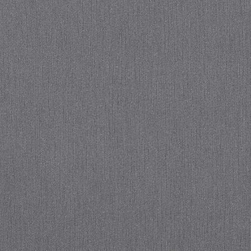 Kt KILOtela - Tela Loneta Lisa Tintada, Solidez a la luz: 5-6, Decoración, Decoración, Tapizar Sillas, Cojines, Cortinas, Bolsos, Manteles, 100 cm largo x 280 cm ancho, Gris Oscuro, 1 metro