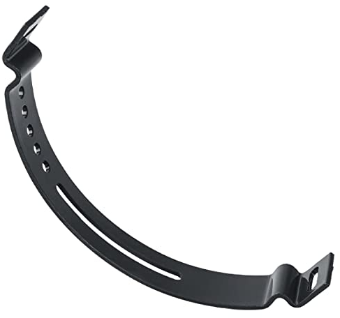 Parotec, Laufsteghalter für Sicherheits-Laufroste, Anthrazit, Bügel für Laufrost, Halter, TYP C (Wiege), Dachtritt Steigtritt, Kaminpodest