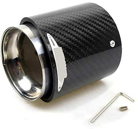 BVDOUE Auto Edelstahl Auspuffblende Auspuffblenden Auspuffrohr Abdeckung Zubehör Auspuff Endrohr, für Mini R50 R55 R56 R57 R58 Coope S F54 F55 F56 F57 Auspuff Blende