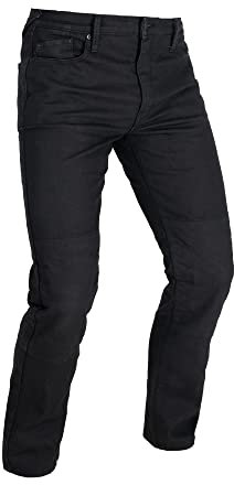 OA AAA Straight Men's Motorcycle Jeans Blk 36/32