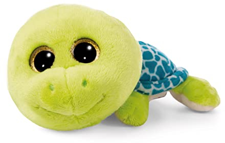 NICI GLUBSCHIS Schildkröte Welloni 25 cm – Kuscheltier aus weichem Plüsch, niedliches Plüschtier zum Kuscheln und Spielen, für Kinder & Erwachsene, 48766, tolle Geschenkidee, grün