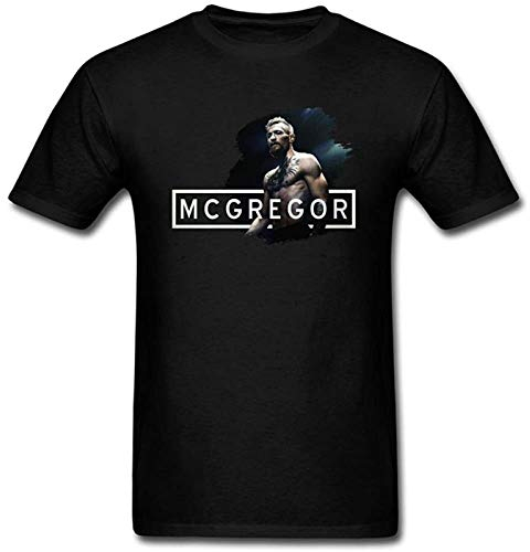 Men's Conor McGregor T Shirt Black XL