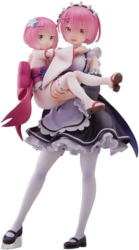 SEGA – Re Zero Starting Life Ram & Childhood Ram 1/7 PVC-Figur (Netz)