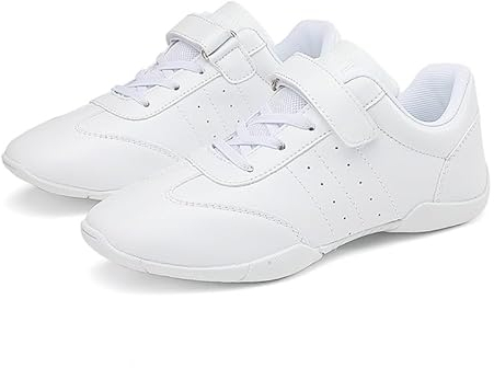 Damen Cheerleading Schuhe M?dchen Cheer Schuhe Yoga Jazz Tanzschuhe Fitness Gymnastik Training Schuhe Wei?