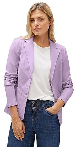 Street One Damen Basic Blazer mit Raffungen