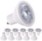 max K O M F O R T 10er Set GU10 LED Leuchtmittel 5 Watt - Warmweiß, 350 Lumen - Energieeffiziente Glühbirnen als Ersatz für MR16 Halogenlampen