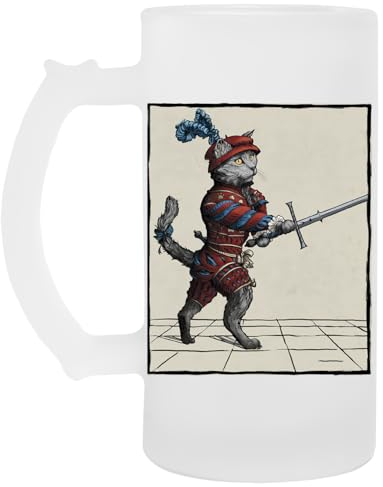 Hemanimals - Maowrozzo Glas Bier Becher Tasse Glass Beer Mug Cup