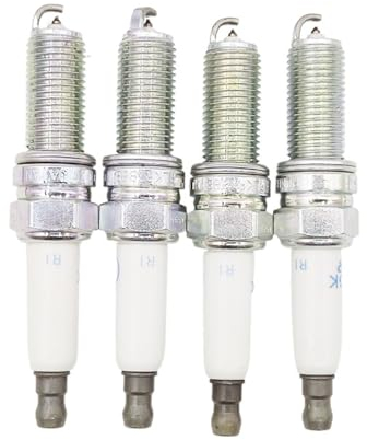 4 Stück A0041595803 Iridium-Zündkerzen kompatibel mit Mercedes Benz W203 S203 CL203 C204 W204 S204 A209 C209 W211 S211 W212 0041595803 Spark Plug Compatible