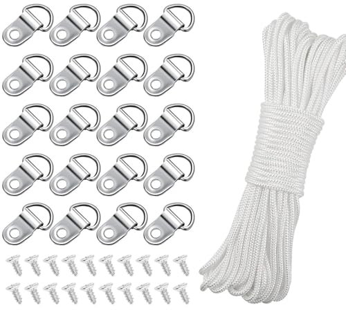 15M x 2mm Picture Hanging Cord, Picture Hanging Wire,Braided Rope,Picture Cord, Picture Frame Hanging String for Hanging Pictures, Mirrors, Paintings, Decorations & Craft Projects,Heavy Duty