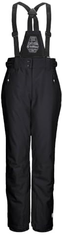Killtec Mädchen Skihose/Funktionshose mit abnehmbarem Latz, Kantenschutz und Schneefang Ksw 213 Grls Ski Pnts